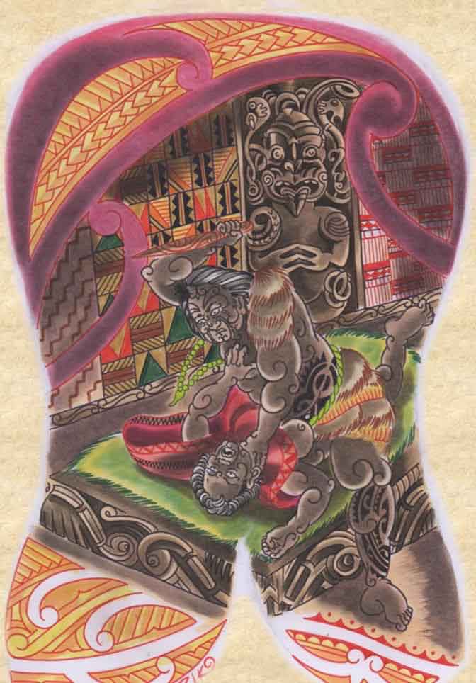paris-13-tattoo-expo-riccardo-giuseppe-peinture